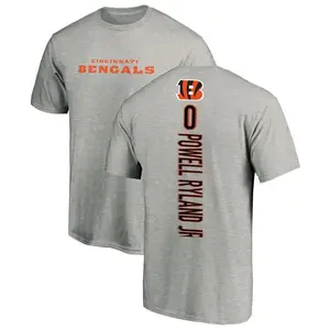 Men's Antwaun Powell-Ryland Jr. Cincinnati Bengals Backer T-Shirt - Ash