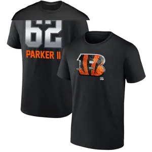 Men's Brian Parker II Cincinnati Bengals Midnight Mascot T-Shirt - Black