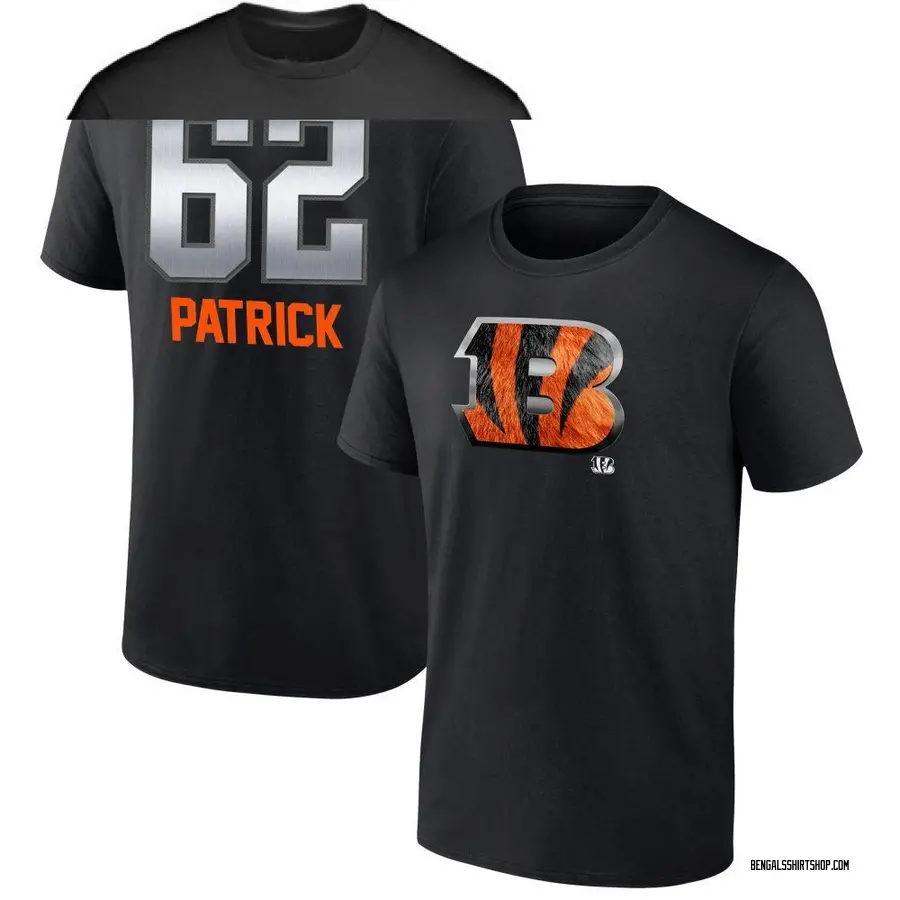 Men's Lucas Patrick Cincinnati Bengals Midnight Mascot T-Shirt - Black