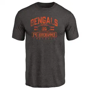 Men's Mac Hippenhammer Cincinnati Bengals Flanker Tri-Blend T-Shirt - Black
