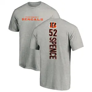 Men's Noah Spence Cincinnati Bengals Backer T-Shirt - Ash