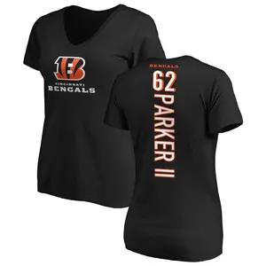 Women's Brian Parker II Cincinnati Bengals Backer Slim Fit T-Shirt - Black