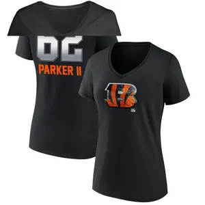 Women's Brian Parker II Cincinnati Bengals Midnight Mascot T-Shirt - Black
