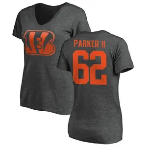 Women's Brian Parker II Cincinnati Bengals One Color T-Shirt - Ash