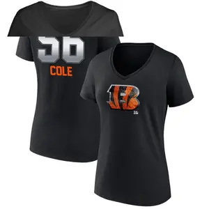 Women's Myles Cole Cincinnati Bengals Midnight Mascot T-Shirt - Black