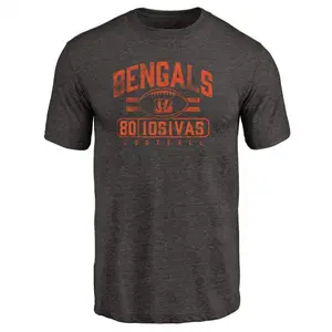 Youth Andrei Iosivas Cincinnati Bengals Flanker Tri-Blend T-Shirt - Black