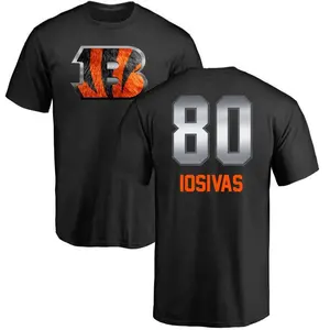 Youth Andrei Iosivas Cincinnati Bengals Midnight Mascot T-Shirt - Black