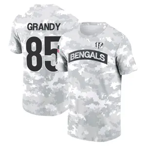 Youth Cam Grandy Cincinnati Bengals Arctic Camo 2024 Salute to Service Performance T-Shirt