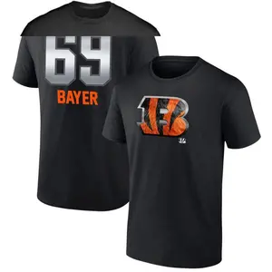 Youth Jacob Bayer Cincinnati Bengals Midnight Mascot T-Shirt - Black