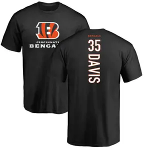 Youth Jalen Davis Cincinnati Bengals Backer T-Shirt - Black