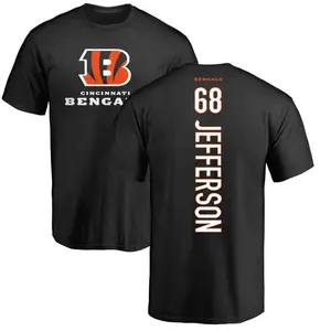 Youth Jordan Jefferson Cincinnati Bengals Backer T-Shirt - Black